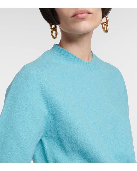 Pullover in lana di Jil Sander in Blue
