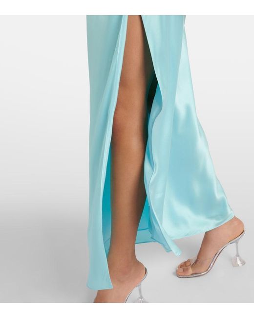 The Sei Blue Silk Gown