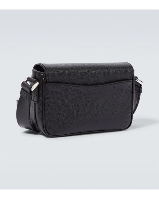 Prada Crossbody Bag Aus Saffiano-Leder in Black für Herren