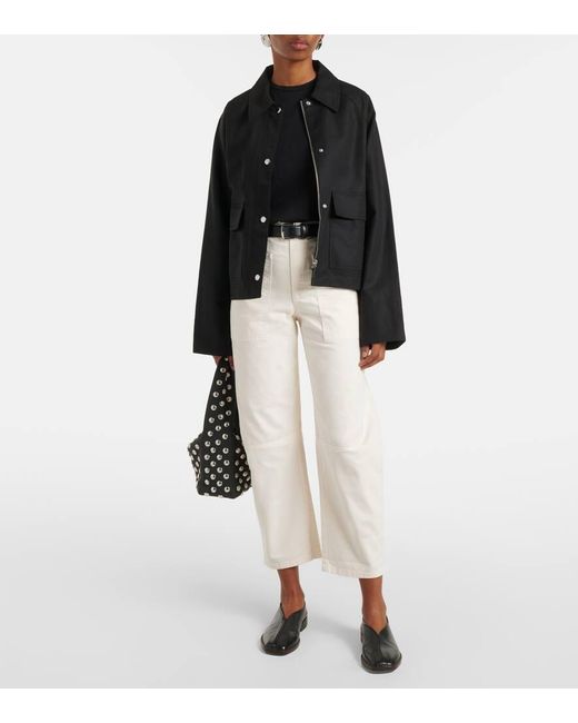 Velvet Black Sierra Cotton Jersey T-Shirt