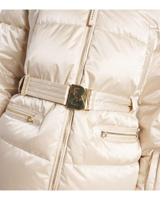 Bogner Natural Lyra Belted Down Ski Jacket