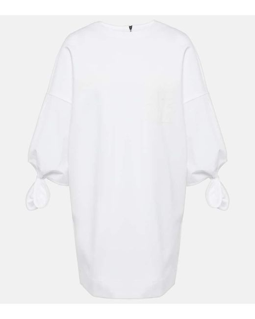 Vestido corto Agora de jersey Max Mara de color White