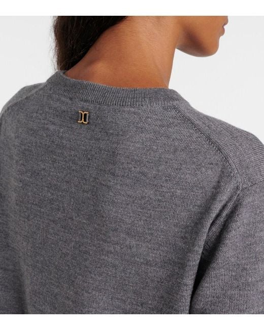 Chloé Gray Wool Sweater