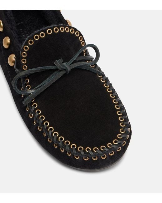 Mocassini Fitza di Isabel Marant in Black