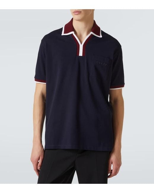 Polo di Gucci in Blue da Uomo