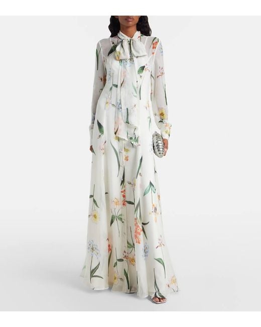 LEO LIN Natural Maxikleid Lilith