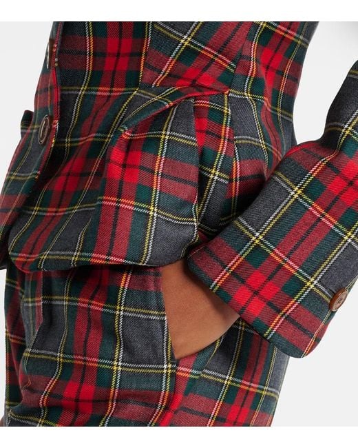 Vivienne Westwood Red Blazer Aus Schurwolle