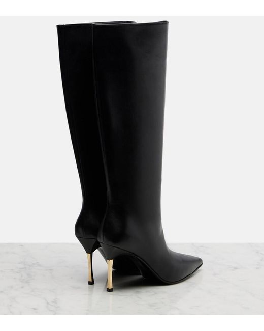 Gucci Black Stiefel Bombshell Aus Leder