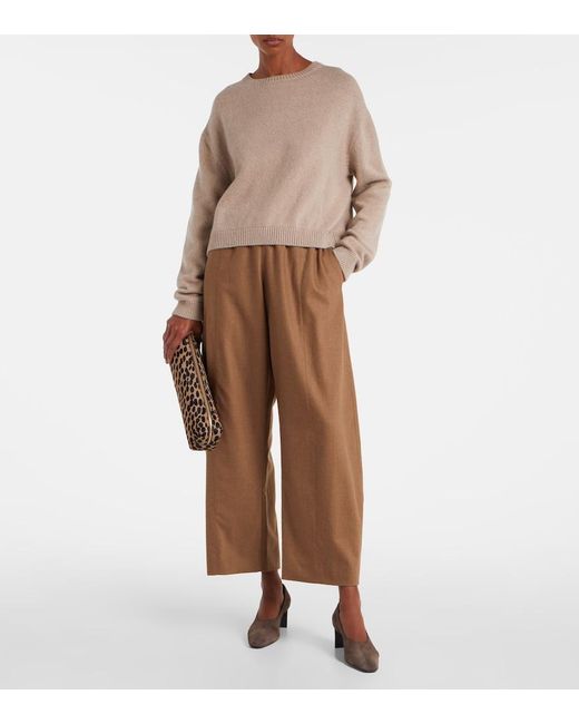Pullover Milo di Khaite in Natural