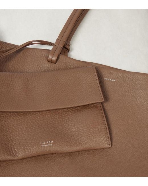 Tote Park Xl De Piel The Row de color Brown