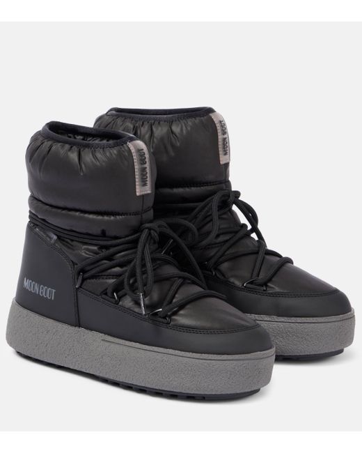 Moon Boot Black Ltrack Low Snow Boots