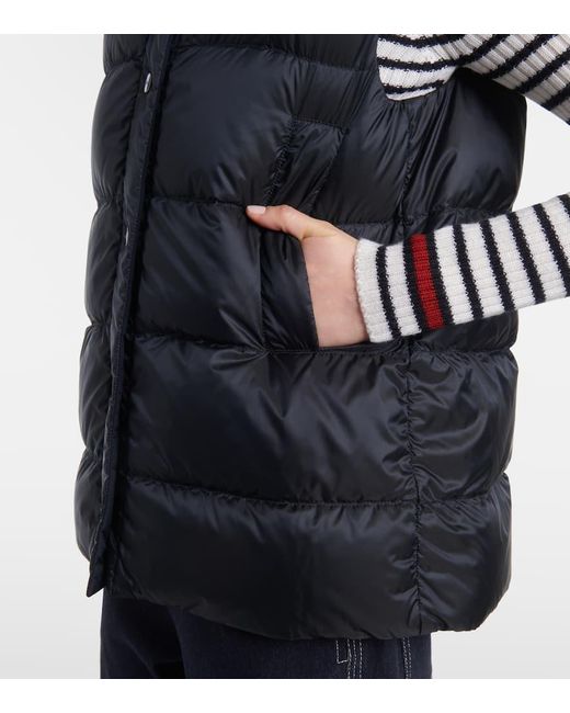 Max Mara Blue The Cube Wattierte Weste Jsoft