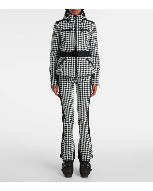 Goldbergh White Printed Ski Salopette