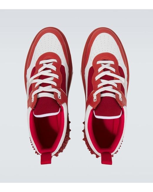 Christian Louboutin Sneakers Astroloubi Aus Leder in Red für Herren