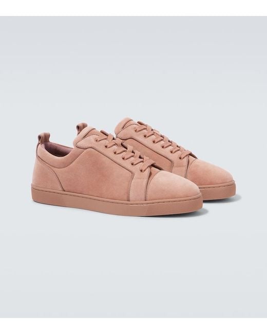 Christian Louboutin Sneakers Louis Junior Aus Leder in Pink für Herren