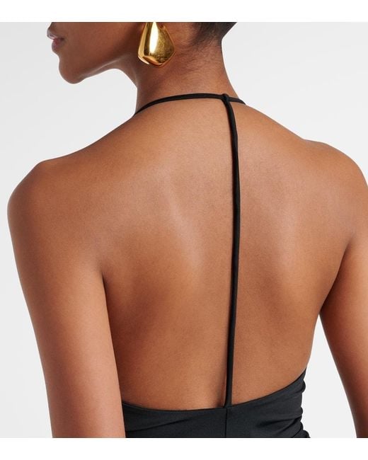 Victoria Beckham Black Dress With Cutout