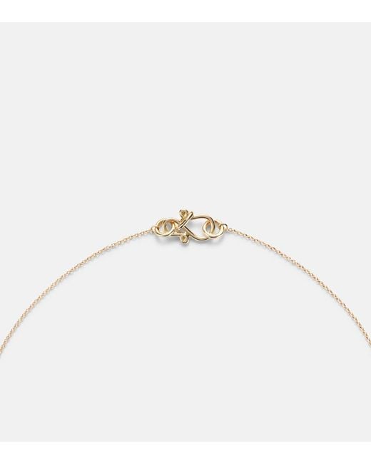 Sophie Bille Brahe White Love 18Kt Necklace With Diamonds