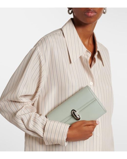 SAVETTE Natural Symmetry 26 Leather Shoulder Bag