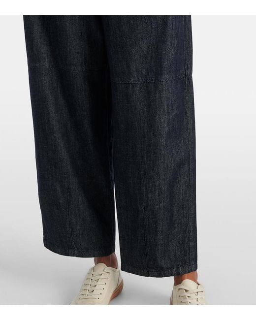 Max Mara Blue John Wide-Leg Jeans