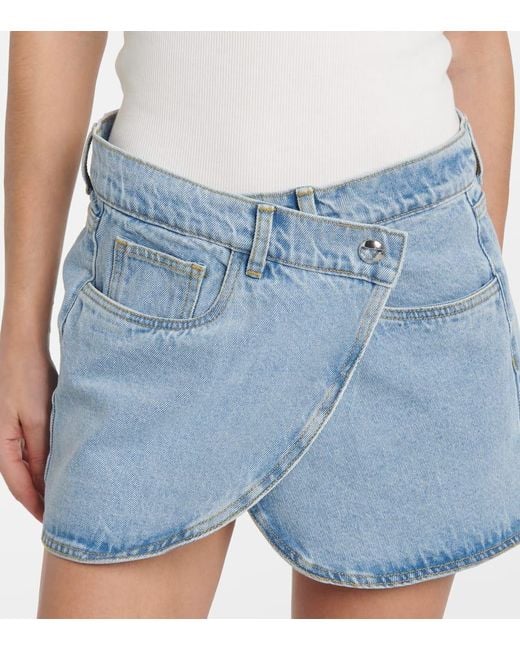Coperni Blue Jeansrock
