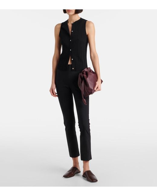 Vince Blue High-Rise Leggings