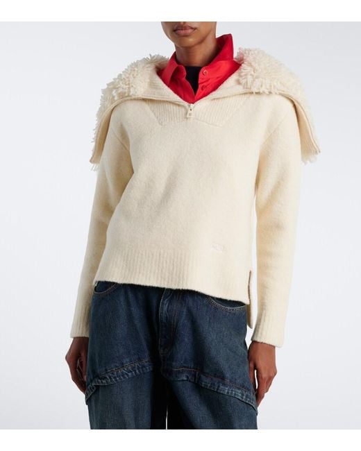 Loewe Natural Wool-Blend Sweater