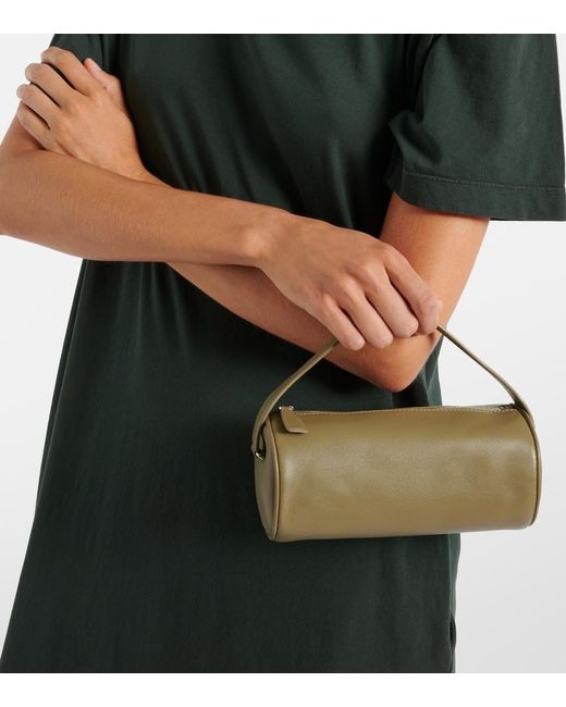 Borsa Round 90's di The Row in Metallic