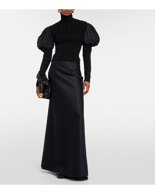 Max Mara Black Clavier Skirt
