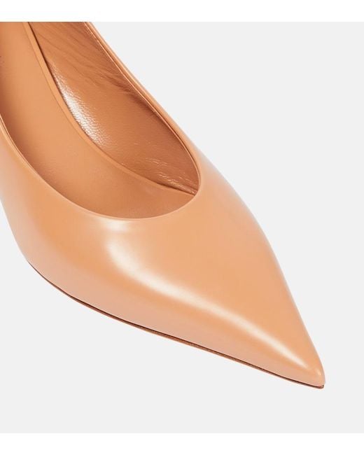 Nensi Dojaka Natural Leather Pumps
