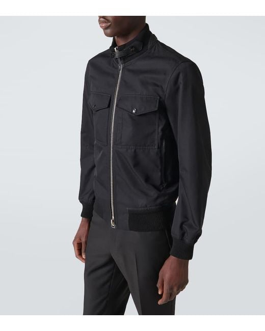 Giacca Blouson di Tom Ford in Black da Uomo