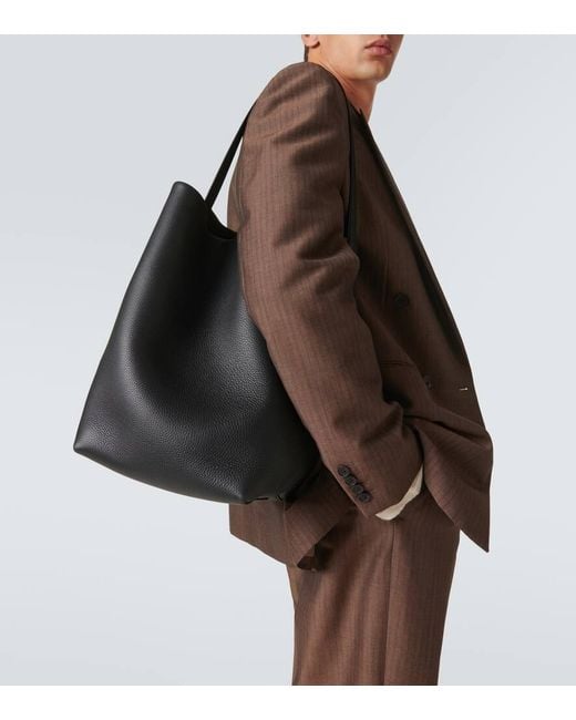 The Row Tote Bag N/S Park Large Aus Leder in Black für Herren