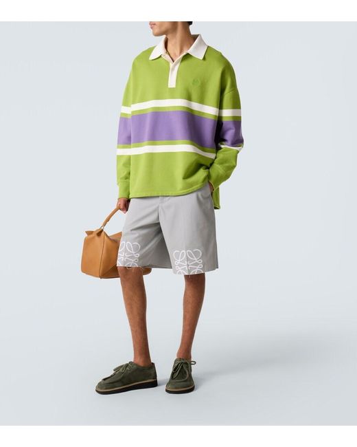 Loewe Desert Boots Faro Aus Veloursleder in Green für Herren