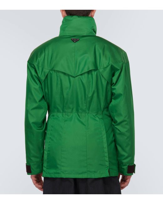 Prada Green Re-Nylon Jacket for men