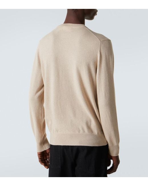 Jersey De Cachemir arch4 de hombre de color Natural