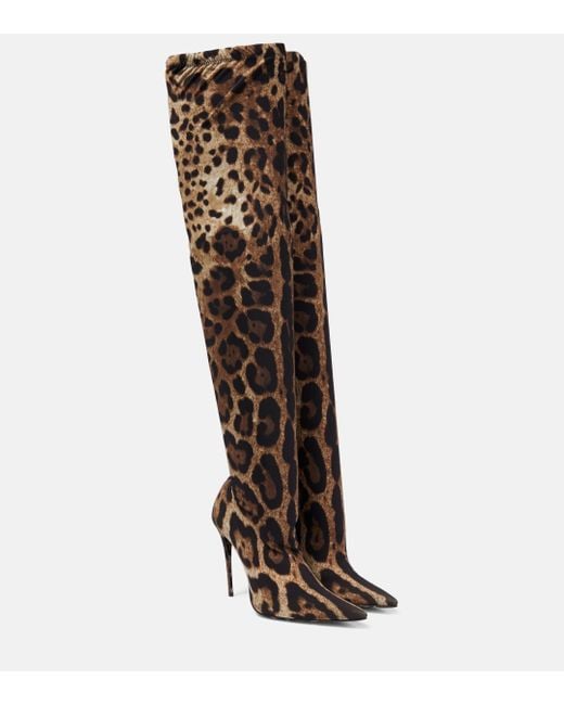 Leopard boots canada cheap