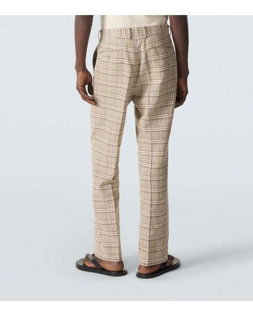 Pantaloni Regular di Auralee in Natural da Uomo