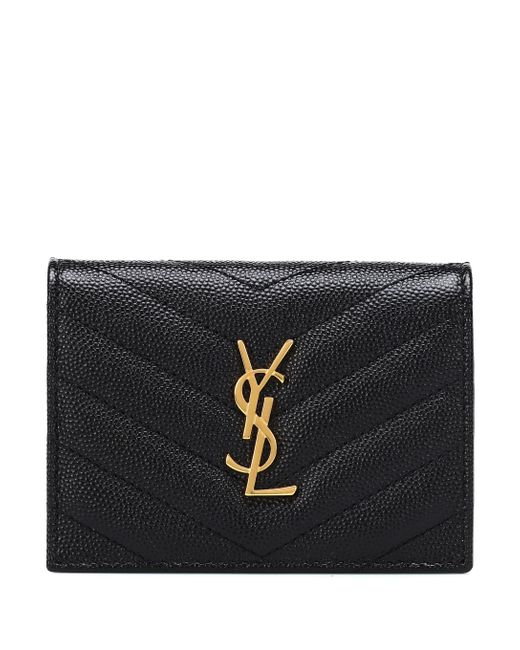 ysl small monogram wallet