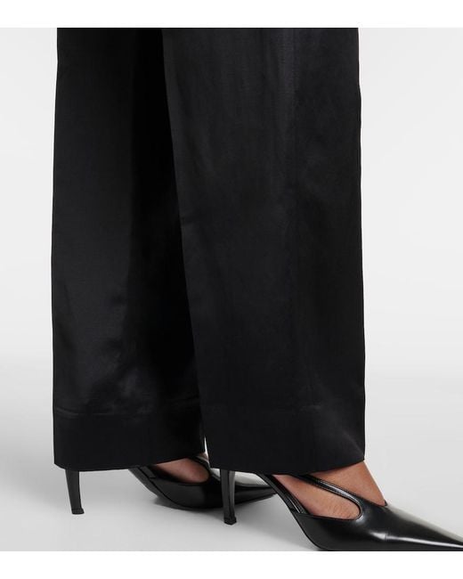 Totême  Black Straight Pants