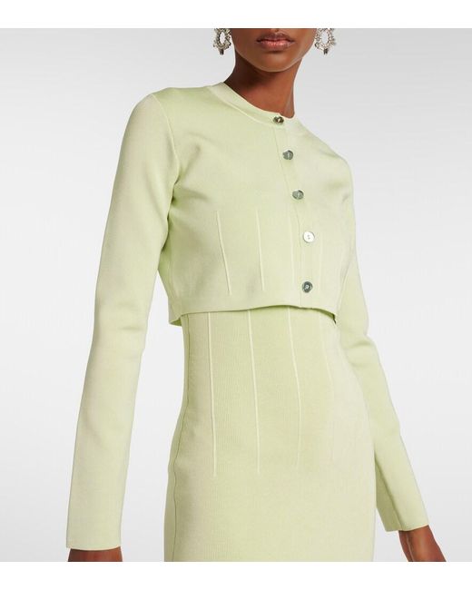 Galvan Green Atalanta Cardigan