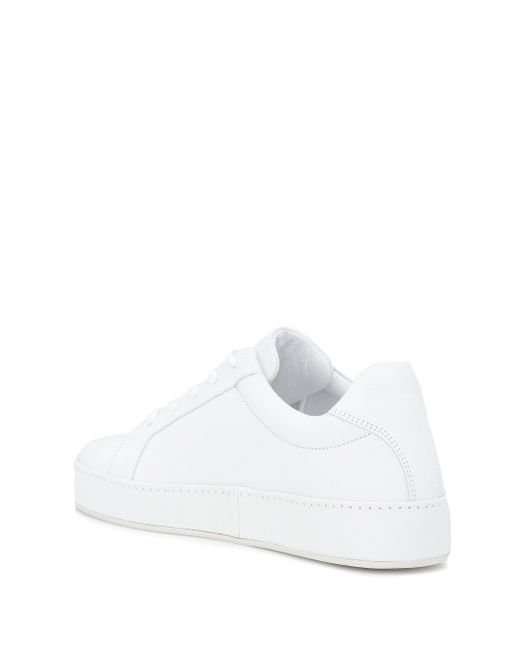 Loro Piana Nuages Leather Sneakers in White - Save 35% - Lyst