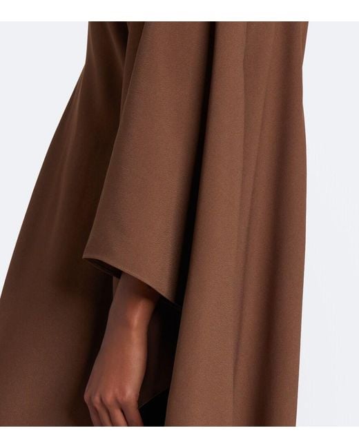 ‎Taller Marmo Brown Ooo Crepe Cady Kaftan
