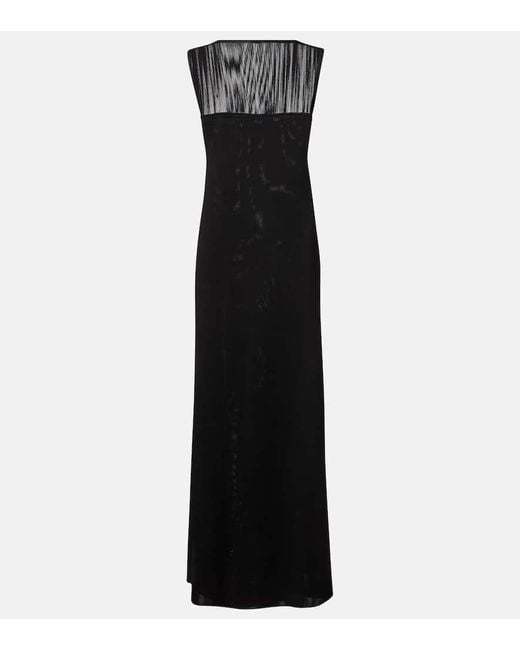 Abito Lungo Ruslan di Khaite in Black