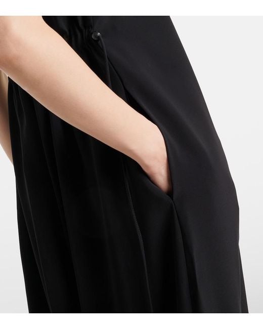 Max Mara Black Jersey Jumpsuit