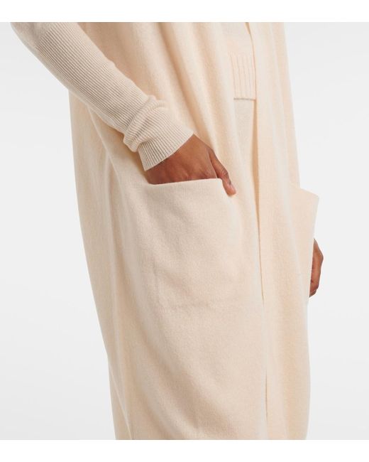 Jardin Des Orangers Natural Wool And Cashmere Cardigan