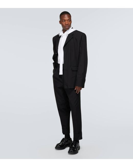 Prada tuxedo shirt hotsell
