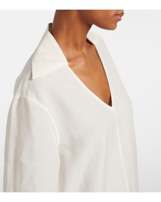Rohe White Jersey Kaftan