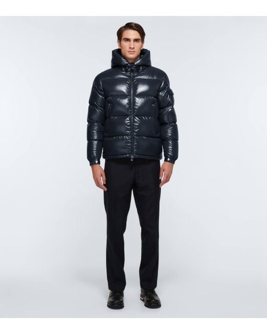 Moncler Ecrins Down filled Jacket in Blue for Men Lyst UK