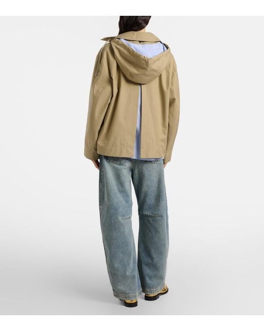 Loewe Blue Anagram Barrel-Leg Jeans
