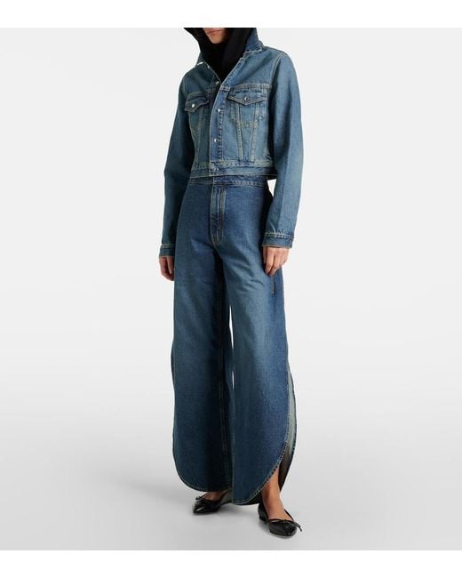 Alaïa Blue Denim Jacket
