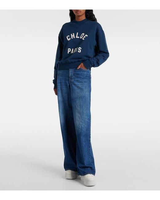 Chloé White Nama Sneaker